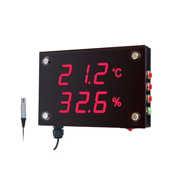 Large LED Display Temperature and Humidity (Thermo hygrometer)