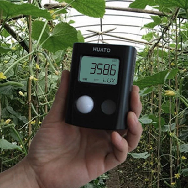 Huato S635-Lux-Uv Light Ultraviolet Temperature And Humidity Data Logger (Lux Meter)