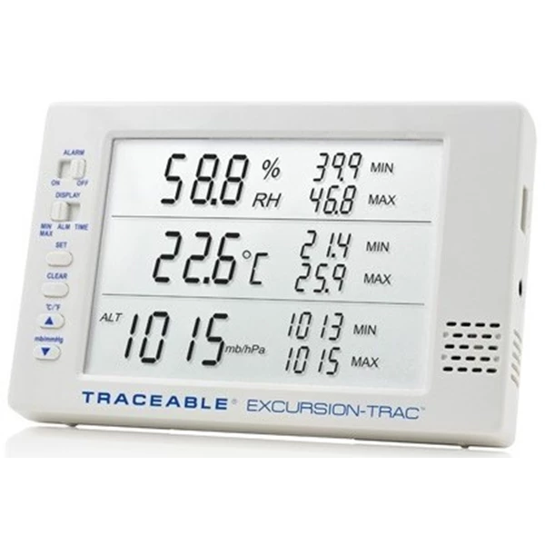 Data Loggers 6453 Traceable® Excursion-Trac™ Or Memory-Loc™ Datalogging Hygrometers (Alat Ukur Tekanan Udara)